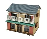 さんけい なつかしのジオラマシリーズ 1/150 民家 D MP03-103 ペーパークラフト