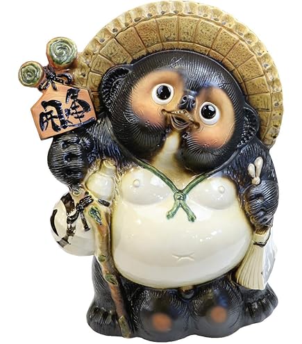 信楽焼　18号開運狸　高さ56㌢タヌキ　たぬきお買い得狸 信楽焼たぬき18号 開運狸 H56cm : 器屋一信ヤフー店 - 通販
