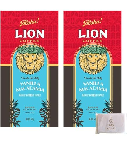 Amazon | ライオンコーヒー バニラマカダミア 徳用サイズ 680g(豆