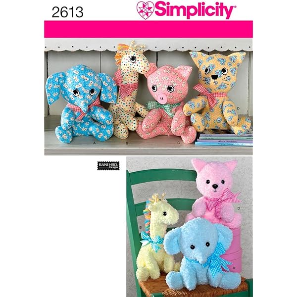 simplicity stuffed doll patterns