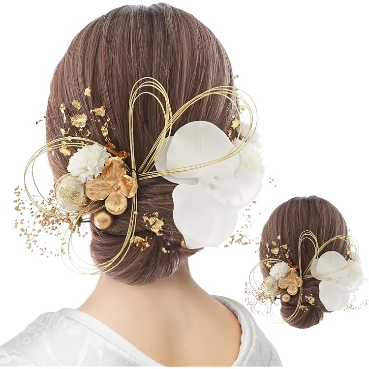 Amazon.co.jp: [LALALA beauty flowers] 成人式・卒業式にぴったりの