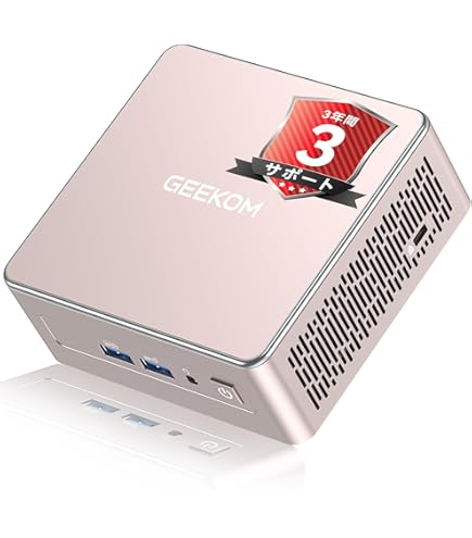 Amazon.co.jp: 【3年保証】GEEKOM A5 ミニpc AMD Ryzen7 5825U