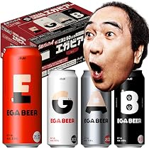 Amazon.co.jp: アサヒ EGA BEER 350ml×24本【6缶×4】 アサヒ ビール