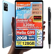 TECLAST T50MINI 8インチ タブレット Amazon.co.jp: TECLAST T50MINI 8インチ タブレット Helio G99 CPU 8