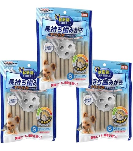 ドギーマン ホワイデント 長持ち歯みがき ギザ棒ガム 犬用おやつ