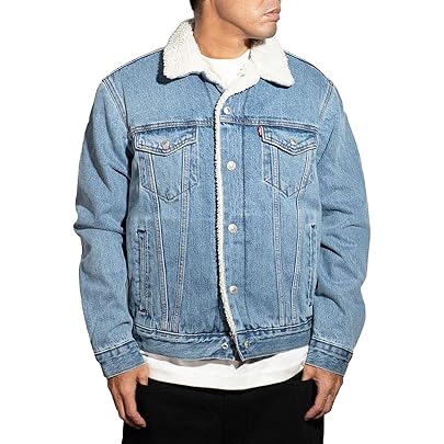 Amazon.co.jp: [リーバイス] デニムボアジャケット メンズ USA