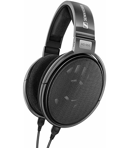 Sennheiser HD6XX Open Back Professional Headphones - Black