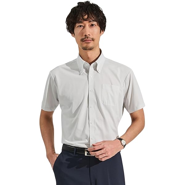 Amazon | 25S 半袖ニットポロシャツ 晩夏_66SUSM545茶LL