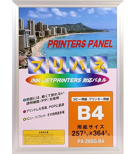 ナカバヤシ フォトフレーム アルミ製プリントフレーム B4・A4判 フ-DPA-B4 Amazon.co.jp: ナカバヤシ アルミ製プリントフレーム B4判・A4判