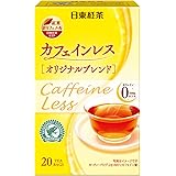 日東紅茶 カフェインレスTBオリジナルブレンド 20袋入 ×3箱 ティーバッグ