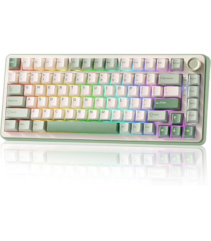 Amazon | ATK RS6 Ultra 65%有線ホール効果ゲーミングキーボード