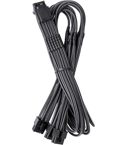 Amazon | CableMod C-Series Pro ModMesh Sleeved Cable Kit for