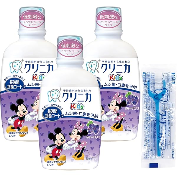 Amazon | [医薬部外品]クリニカKid'sデンタルリンス ピーチ