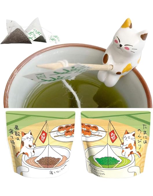 Amazon.co.jp: みたらしちゃん 煎茶ティーバッグ フィギュア セット