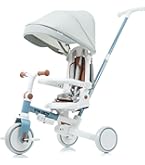 Amazon.co.jp: BTM 子供用三輪車 7in1 折りたたみ 手押し 7way 1~3歳