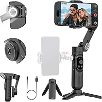 Amazon.co.jp: AOCHUAN 3軸携帯電話ジンバルスタビライザー