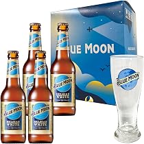 Amazon.co.jp: ヒューガルデンホワイト Hoegaarden 瓶 [ 330ml × 4本