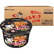 Amazon | SAMYANG 三養 ブルダック 炒め麺カップ (15個入りケース