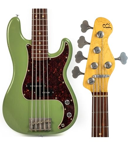 ベース Black Smoker BETA-J5 BS XL Bronze Green Amazon | Black Smoker BETA-J5 BS XL Bronze Green 4.24kg 5弦ベース