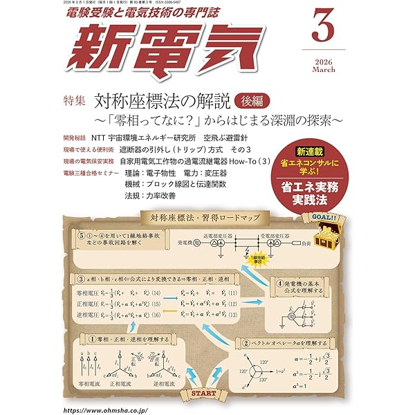 【裁断済】新電気（2025年1月～12月、おまけ） 新電気 2025年12月号 | Ohmsha