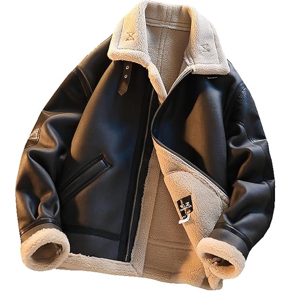 Amazon | [バジュラ] マイクロファイバーレザーコート/黒マット×黒