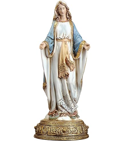 Amazon.co.jp: 聖母マリア像 10cm OUR LADY OF GRACE : ホーム＆キッチン
