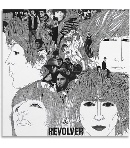 Amazon.co.jp: 映画ポスター ビートルズ(1) アートパネル キャンバス