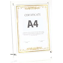 Amazon.co.jp: benrii A4サイズ アクリルフォトフレーム 写真