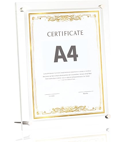 Amazon.co.jp: 無印良品 アクリルフレーム（スタンドタイプ） A4サイズ