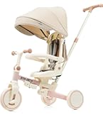 Amazon.co.jp: BTM 子供用三輪車 7in1 折りたたみ 手押し 7way 1~3歳