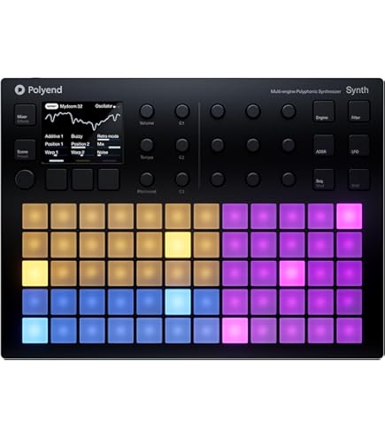 Amazon | Polyend Play+ スタンドアロンシンセサイザー、サンプラー