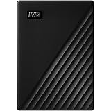 Western Digital My Passport USB3.0 External Hard Drive, 4 TB, WDBPKJ0040BBK-WESN,Black