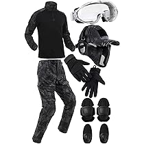 プロのサバゲーマー推薦✨サバゲーセット迷彩服　メンズ　レディース　装備　戦闘服 Amazon.co.jp: [Roof Ren] 【プロのサバゲーマー推薦】 サバゲー