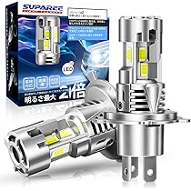 Amazon | 「業界初三面発光」SUPAREE H4 LED 爆光 6500K ホワイト