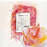 【低カロリー＆グルテンフリー】海の宝石 海藻麺・海藻ビーズ ヘルシーなダイエット食材 (1000g, 5色麺)