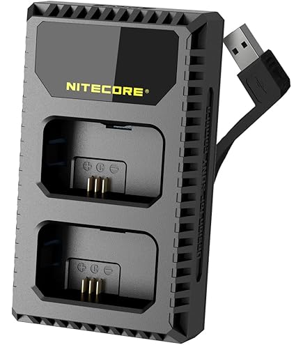 Amazon | NITECORE FX2 PRO Dual Slot USB Charger for FUJIFILM GFX