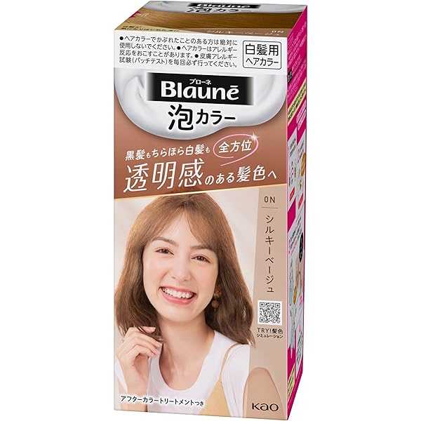 あわ 白髪60 あわ 白髪60 泡カラー | 製品ラインナップ | ブローネ | 花王