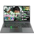 Amazon.co.jp: HPUMLSE 軽量ノートパソコン 15.6インチ ノートPC