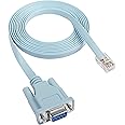 YACSEJAO DB9 Auf RJ45 Konsolenkabel 3m - Serielles Kabel Für Cisco Router & Switches