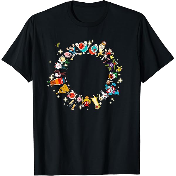 Amazon | 太鼓の達人 015 Tシャツ | Tシャツ・カットソー 通販