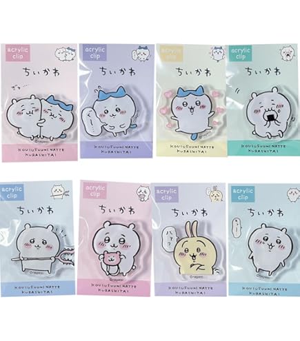 ちいかわ - 【1BOX 8箱入】未開封☆ちいかわ mitamemoブッククリップ ミタメモ Amazon.co.jp: ちいかわ mitamemo ブッククリップ 8個入りBOX