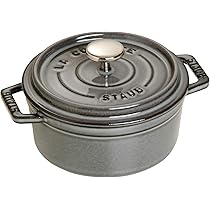 Amazon｜staub ストウブ 「 ミニ ピコ ココット オーバル グレー 11cm