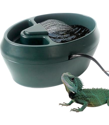 Amazon | 爬虫類ウォーターディスペンサー ダブルフィルター