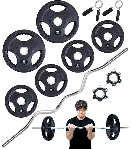 Amazon | バーベルシャフト ezバー イージーバー 120cm 25mm | ADIRON