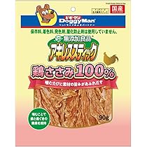 Amazon.co.jp: ドギーマン 無添加良品 アキレススティック 筋肉鶏 90g
