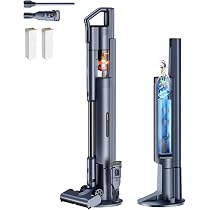 Amazon | 【壁際のゴミも取り逃さない】Uwant V500掃除機強化版 左右