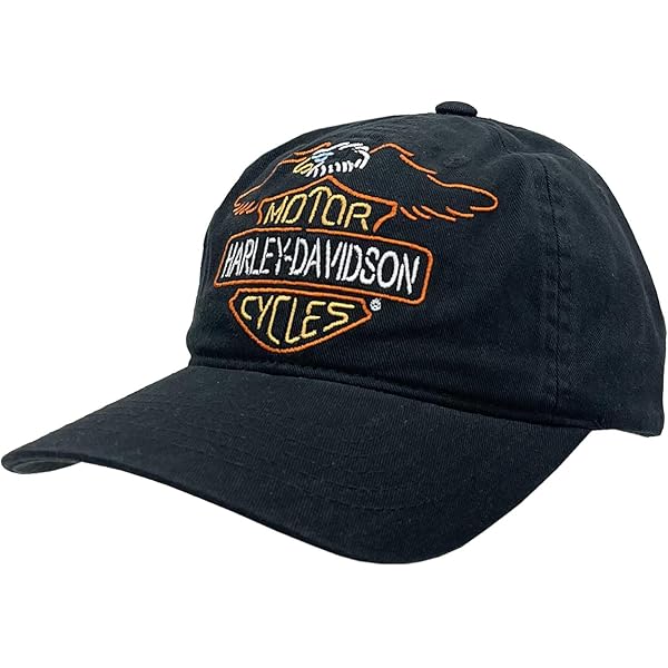 Amazon | Harley-Davidson メンズ H-D 刺繍スクリプト ブラウン