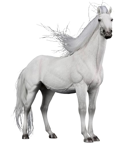 Amazon.co.jp: 1/6 サイズ 馬 ホース サラブレッド 競走馬 アラブ種