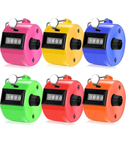 2 Pack Black Dual Pitch Counter - Handheld Baseball Score Tracker For Umpires & Coaches