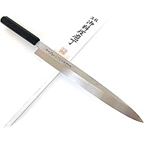 有次柳刃包丁 Amazon｜有次 包丁 柳刃 本焼 純日本鋼 330mm 青鋼2 築地